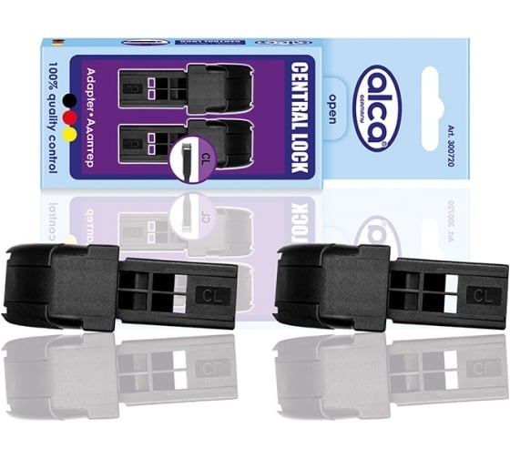 Адаптеры для щеток CENTRAL LOCK 2 шт Alca 300720