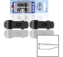 Адаптеры для щеток Alca TOP LOCK MG (JWB071) комплект 2 шт. 300620