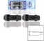 Адаптеры для щеток Alca TOP LOCK MG (JWB071) комплект 2 шт. 300620 1