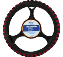 Чехол на руль Alca черн. торц.вст. красная 37-39см 596 300