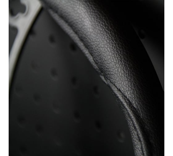 Чехол на руль Alca Luxus черный 37-39см 590000