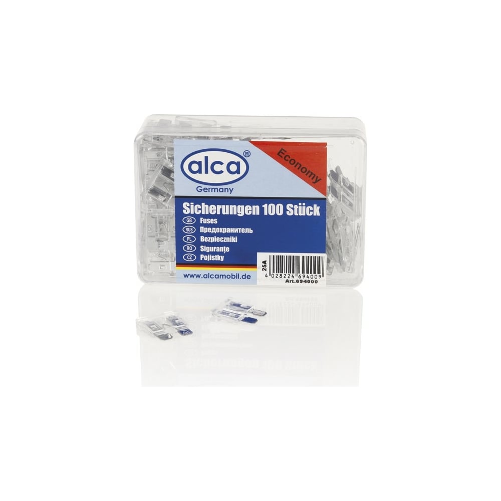 Флажковые предохранители Alca 25 А, 100 шт. 694000 - выгодная цена ...