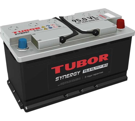 Аккумулятор TUBOR SYNERGY 6СТ-95.0 VL 4607008886320