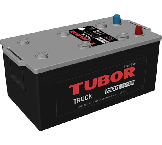 Аккумулятор TUBOR TRUCK 6СТ-225.3 VL 4607008888973