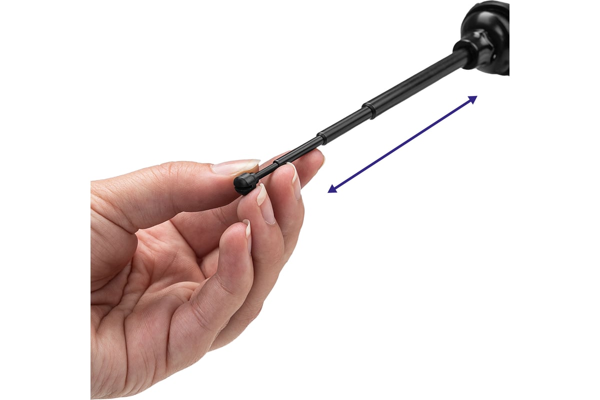 Универсальная антенна Alca водонепроницаемая, телескопическая, 1 м ...