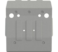 Защита для радиатора sheriff smart forfour 2016- 1,2cvtrwd универсальный штамп алюминий 4 мм  4106