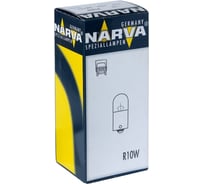 Автолампа NARVA R10W BA15s 24V 10 200 HIT 173263000
