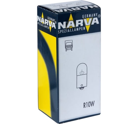 Автолампа NARVA R10W BA15s 24V 10 200 HIT 173263000 1