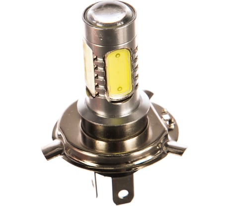 Автолампа MEGAPOWER H4 P43t 5 SMD MEGA WHITE 6000K 650лм 12V 10 100 80544