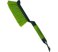 Щетка для снега со скребком ZiZay щетина 4 ряда, поролоновая ручка, 41 см ZZ0180