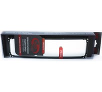 Панорамное в/салонное зеркало AUTOVIRAZH прямоуг сферич. 270х65 мм со стразами премиум AV-012272