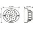 Светодиодная фара Вымпел wl-601 (6 led, 20w) 5267 3