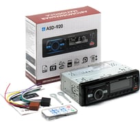 Магнитола Вымпел ASD-920 FM/USB/AUX/bluetooth пульт дистанционного управления 4084