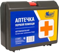 Автомобильная аптечка первой помощи кейс KRAFT KT 830100