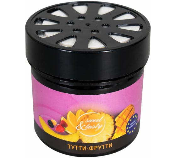 Ароматизатор KRAFT Гелевый в банке Тутти-фрутти KT 833030