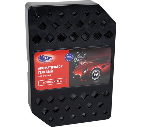 Ароматизатор KRAFT Гелевый под сиденье Новая машина KT 833015 1