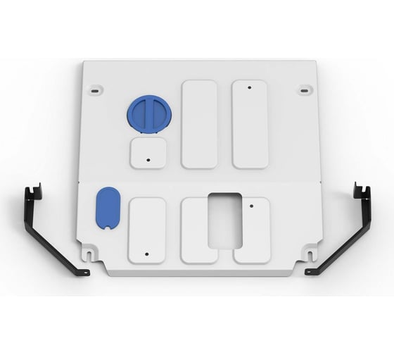 Защита картера Rival baic u5 plus cvt 2023-н.в., алюминий 3 мм, с крепежом, штампованная 333.3501.1 1