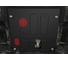 Защита картера АвтоБроня baic u5 plus cvt 2023-н.в., сталь 1.5мм, с крепежом, штампованная 111.03501.1 2