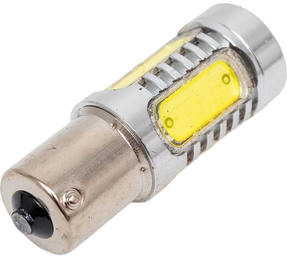 Автолампа P21W BA15s 5 SMD MEGA WHITE блистер MEGAPOWER M-56285Wбл