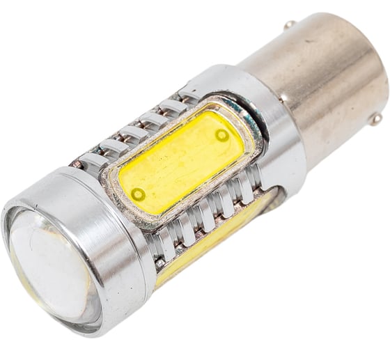 Автолампа P21W BA15s 5 SMD MEGA WHITE блистер MEGAPOWER M-56285Wбл