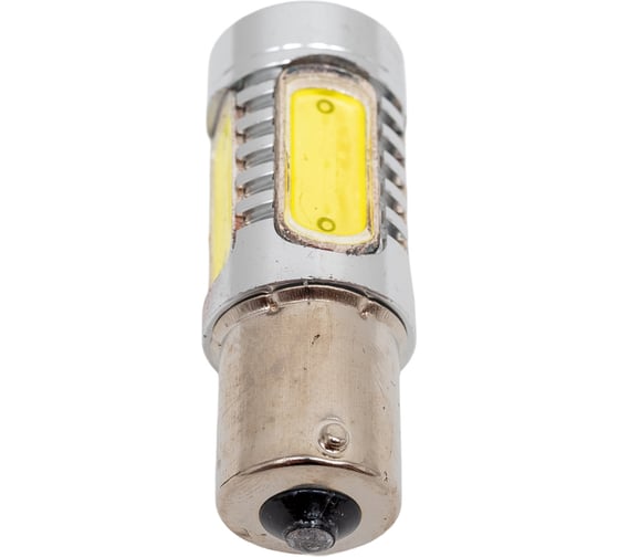 Автолампа P21W BA15s 5 SMD MEGA WHITE блистер MEGAPOWER M-56285Wбл