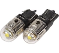 Автолампа T10W W2.1x9.5d 1 SMD CREE WHITE MEGAPOWER M-10120W-2бл
