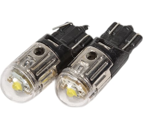 Автолампа T10W W2.1x9.5d 1 SMD CREE WHITE MEGAPOWER M-10120W-2бл