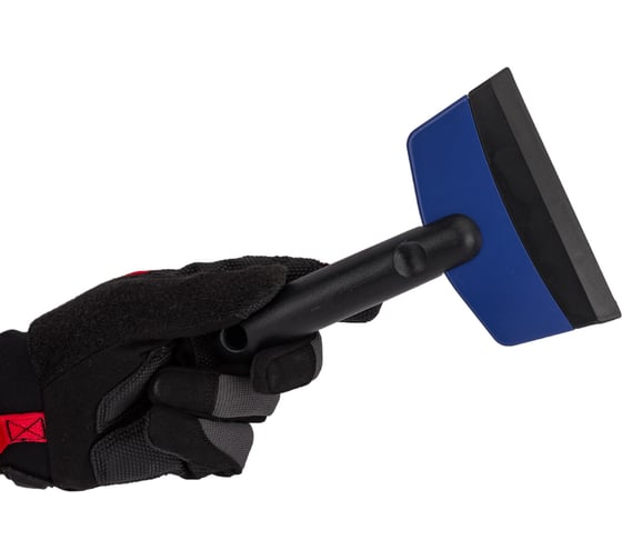 Скребок для льда с усиленным лезвием, длина 19см, ширина лезвия 13см MEGAPOWER BLUE M-71003BL