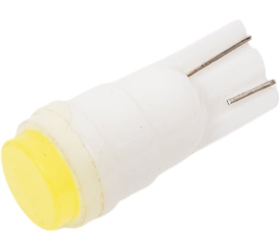 Автолампа T10W W2.1x9.5d CERAMIC 1 SMD WHITE MEGAPOWER блистер M-10115W-2бл