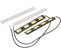 Дневные ходовые огни MEGAPOWER DAY LIGHT 4 COB 120х18мм M-25692