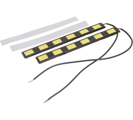 Дневные ходовые огни MEGAPOWER DAY LIGHT 6 COB 183х18мм пло M-25694 1