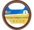 Оплетка KRAFT иск кожа с тиснением, коричневая, 40 см / L KT 800310 1