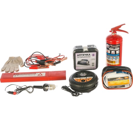 Набор автомобилиста ДОРОЖНЫЙ 9 предм. Автостоп H-2 692830