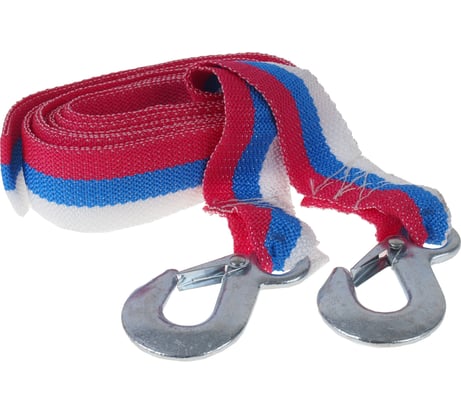 Трос буксировочный 3500кг длина 4.8м, ленточный Автостоп AB-3.5K 659402