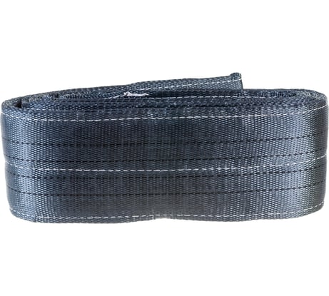 Трос буксировочный грузовой 42000кг длина 5 метров, ширина ленты 120мм петля-петля Megapower M-75542 458329