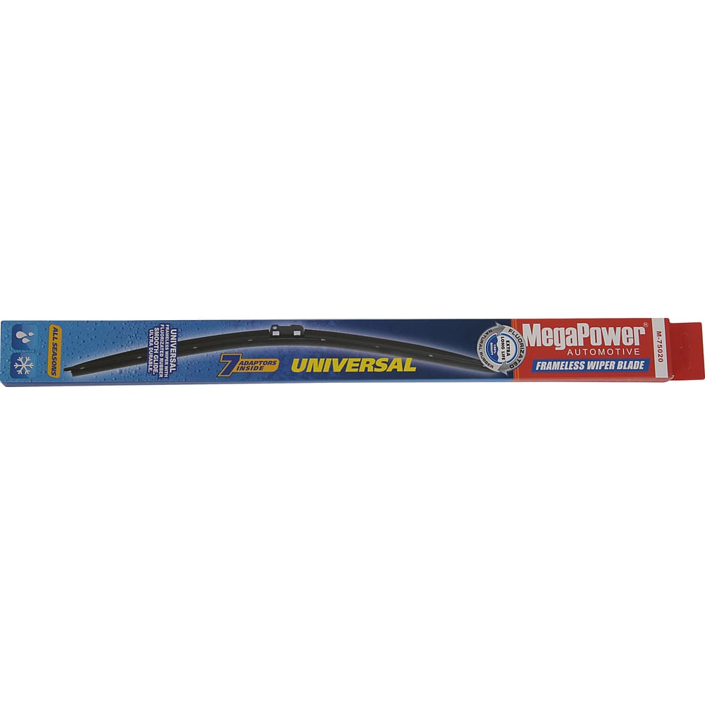 Бескаркасная щетка стеклоочистителя MEGAPOWER UNIVERSAL ALL SEASONS 500 ...