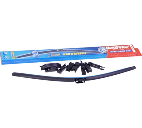 Щетка стеклоочистителя UNIVERSAL ALL SEASONS 525мм 21 бескаркасная Megapower M-75021 697074