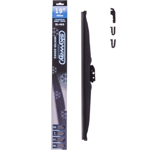 Каркасная зимняя щетка стеклоочистителя SKYWAY SL-480