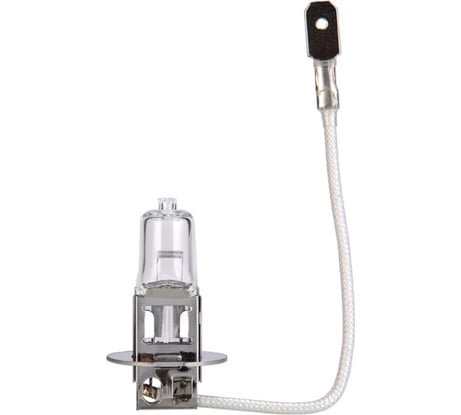 Автомобильная галогенная лампа AUTOPROFI H3, 12V, 55W, (PK22S),1 шт, STANDARD STD-H3