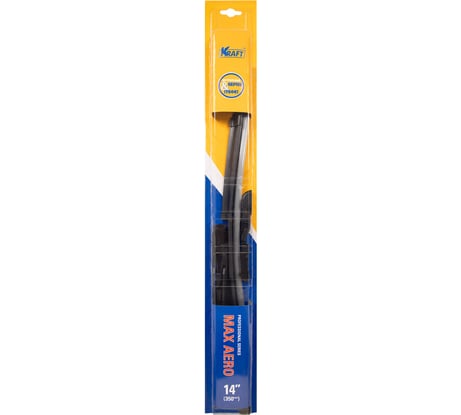 Бескаркасная щетка стеклоочистителя KRAFT 350mm KT 830021