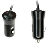 Автомобильный USB адаптер GP 1USB, вых. 1A, mini USB, черный AP13BMNU-2CR1