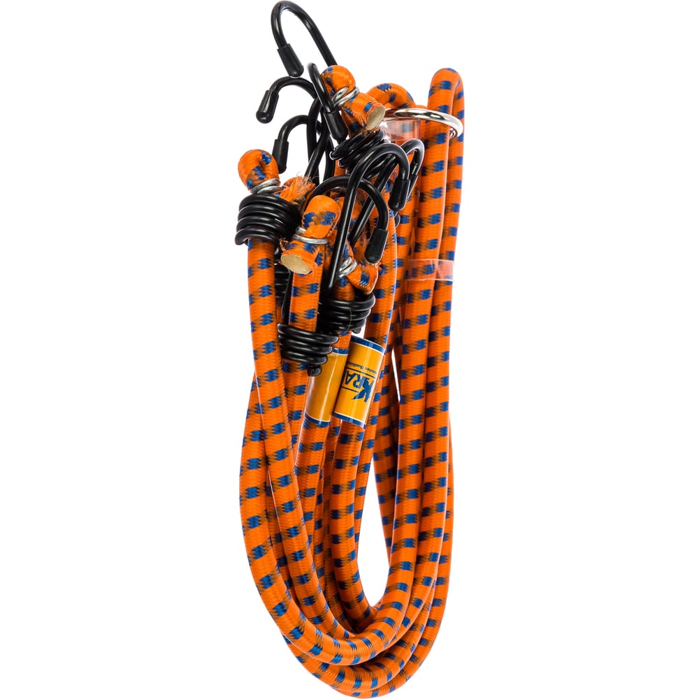 Набор резинок Паук KRAFT 4 шт, 80 см, D=8 мм, метал крючки KT 860004 ...