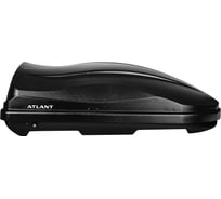Багажный бокс на крышу ATLANT Diamond 350л, черный матовый 24524