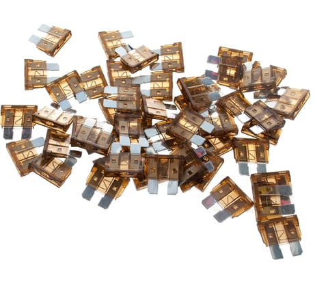 Набор предохранителей KRAFT 7.5 А, MEDIUM, 50 шт, пласт кор KT 870002