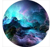 Чехол запасного колеса SKYWAY абстракция R15 экокожа полиэстер S06301027