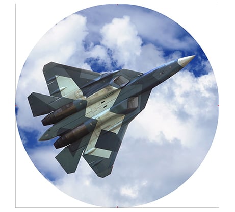 Чехол запасного колеса SKYWAY Истребитель R16/17 экокожа полиэстер S06301039