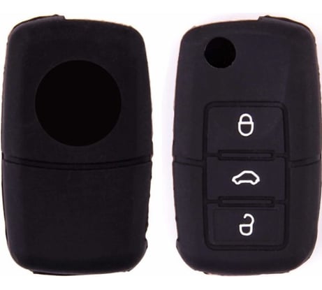 Автомобильный силиконовый чехол на ключ SKYWAY SKODA S05701075