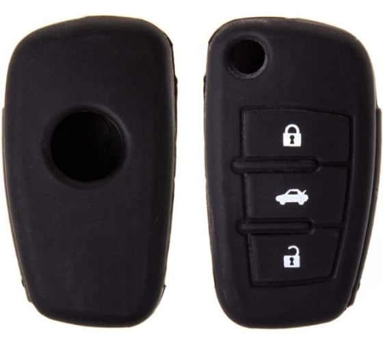 Автомобильный силиконовый чехол на ключ SKYWAY AUDI S05701046 1
