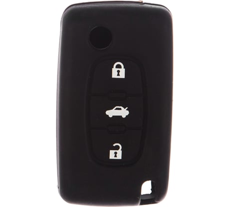 Автомобильный силиконовый чехол на ключ SKYWAY CITROEN 3 кнопки S05701073