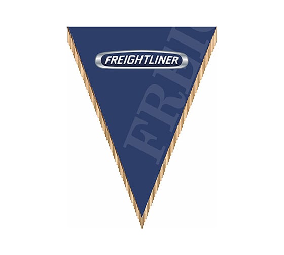 Треугольный вымпел FREIGHTLINER фон синий SKYWAY S05101023 1